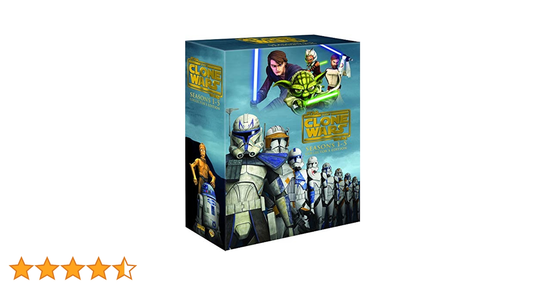 Amazon.co.jp: Star Wars The Clone Wars Complete Series 1-5